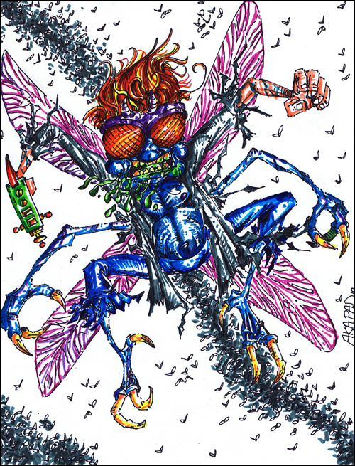 Baxter Stockman TMNT Unleashed by Peter A DeLuca 