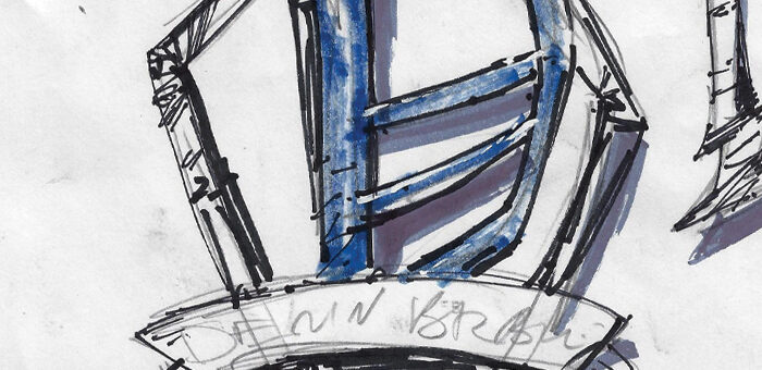 Denim Barber Shop – Logo Design 002 Shield Concept