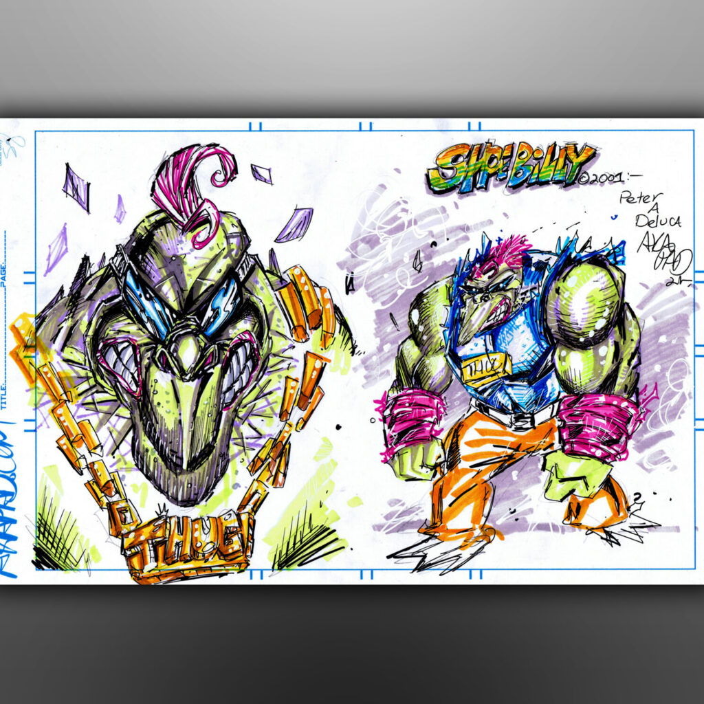 SHOEBILLY - CHARACTER DESIGN