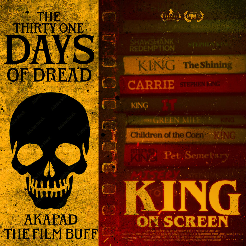 KING ON SCREEN - 31 DAYS OF DREAD