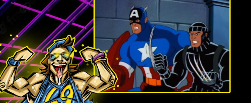 CAPTAIN AMERICA in X-MEN ANIMATED – His most important media appearence