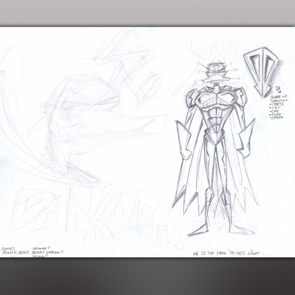 Darko Duck - Character Design Sketch