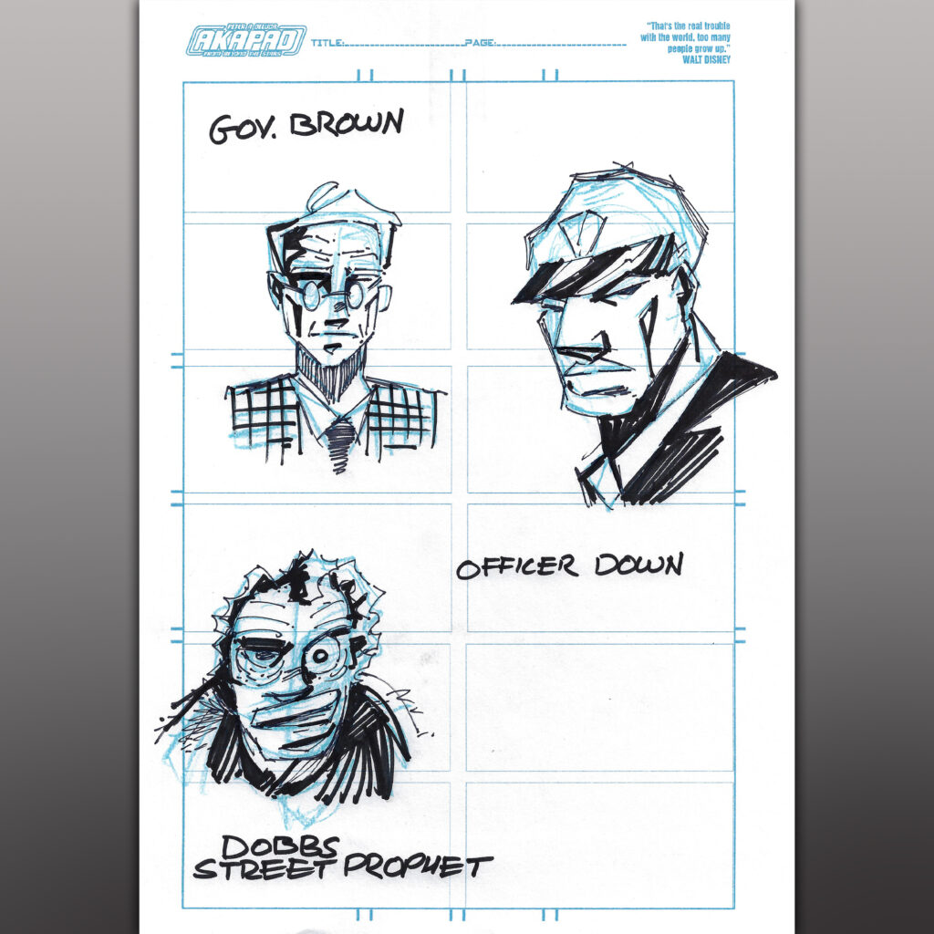 Character Design Sketches – Dynamo Duck - Sheet 2