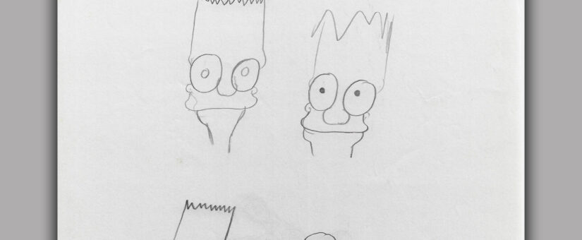 First time trying to draw Bart Simpson