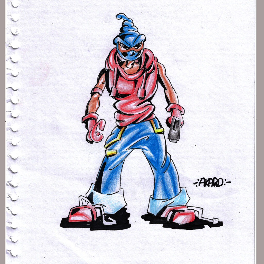 AGAIN!!! Trying to draw in the style of BJ Trinidad from memory