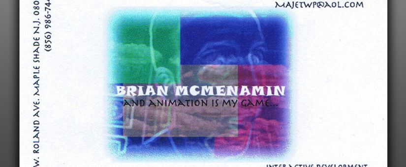Brian McMenamin – Ganoot Productions – Business Card Design