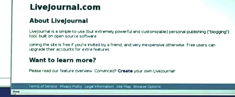 The inspirations for AKAPAD.COM ::: Part 3 Zuckerberg’s Live Journal