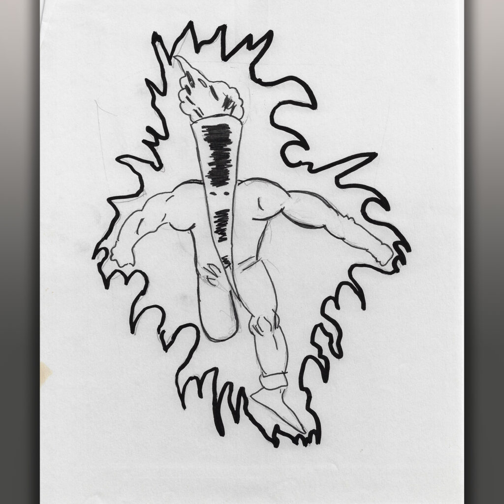 The Flaming Carrot - Felt Tip Marker Inks