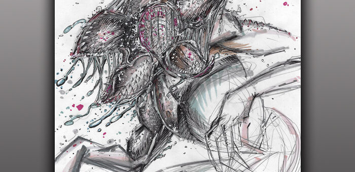 DEMOGORGON – Stranger Things – Color Sketch