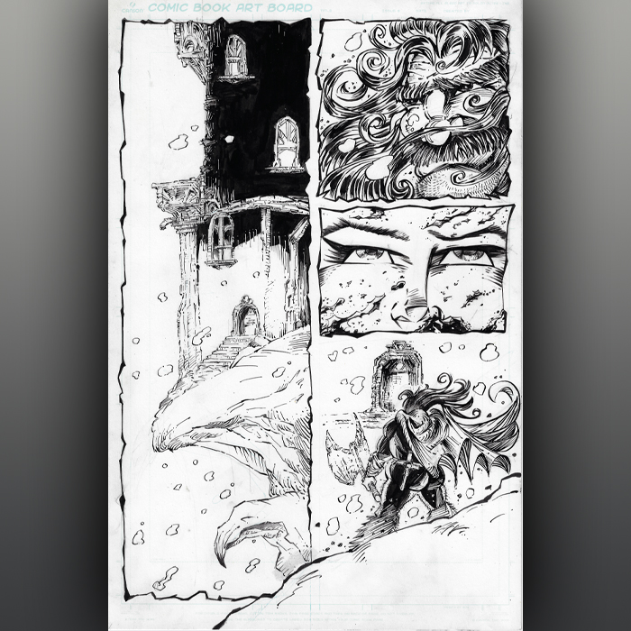 Clause the Decapitator - Comic Book Page