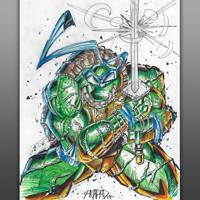 FOUND - Leonardo TMNT Unleashed 2019
