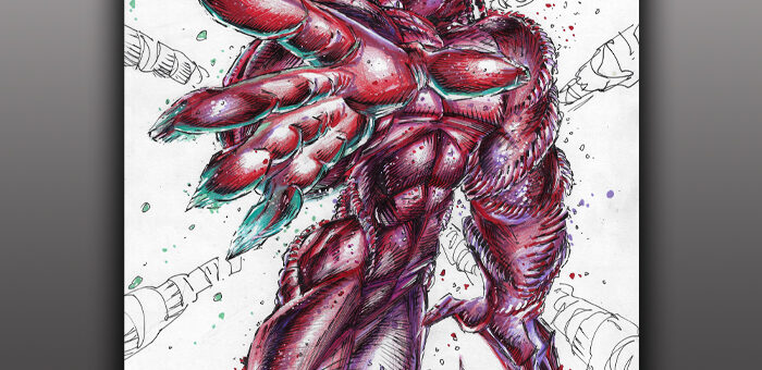 VECNA – Stranger Things – Colored – Mixed Media