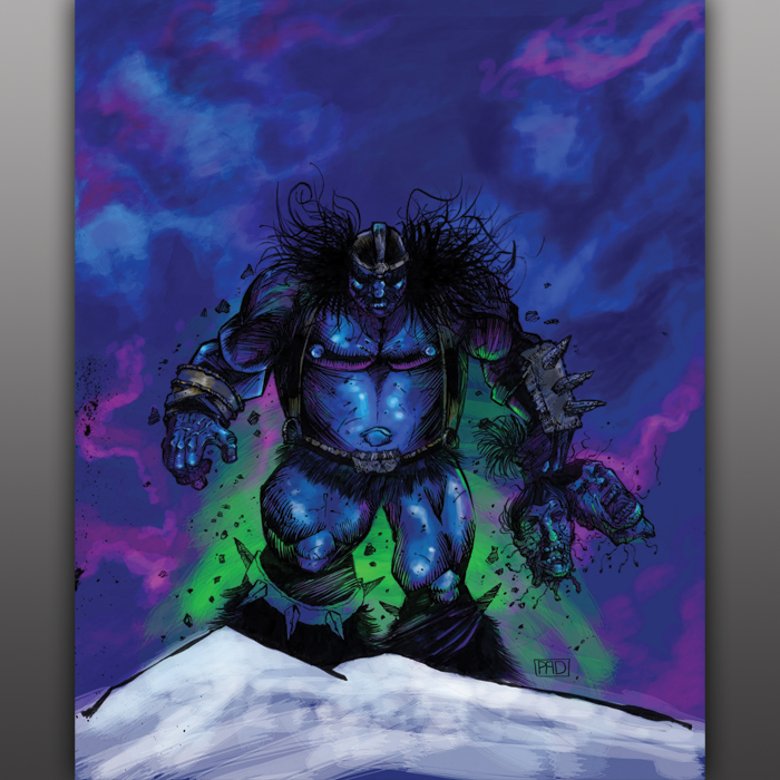 Clause the Decapitator - Concept Art - Digital Paitning