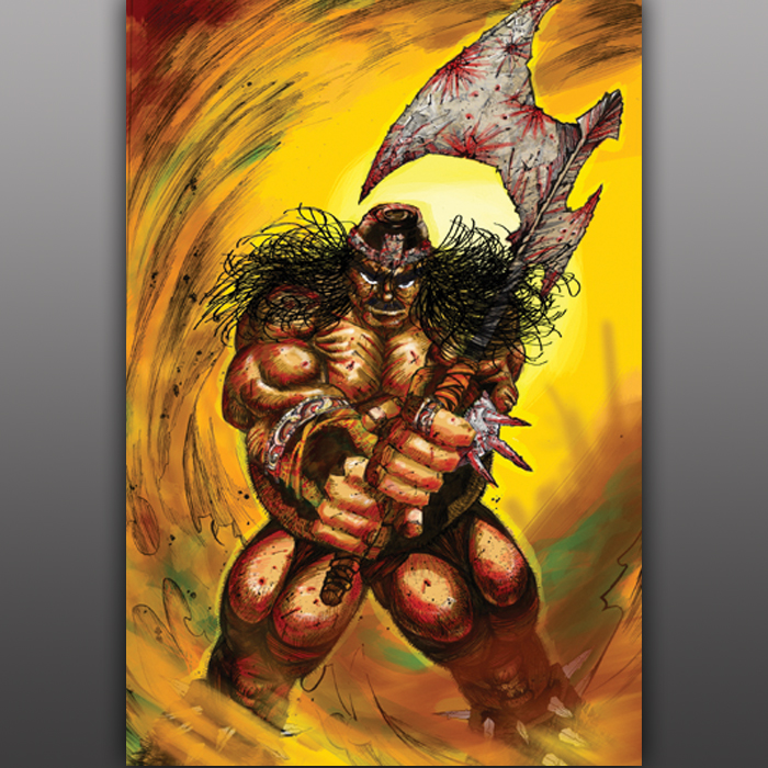 Clause the Decapitator – Concept Art – Digital Paitning #2