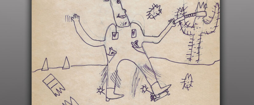 Ninja Cowboy – Felt Tip Marker