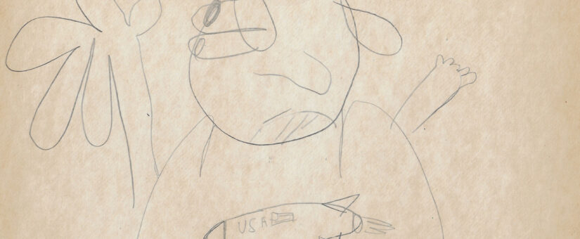 USA MISSILE with Ugly Man – Pencil