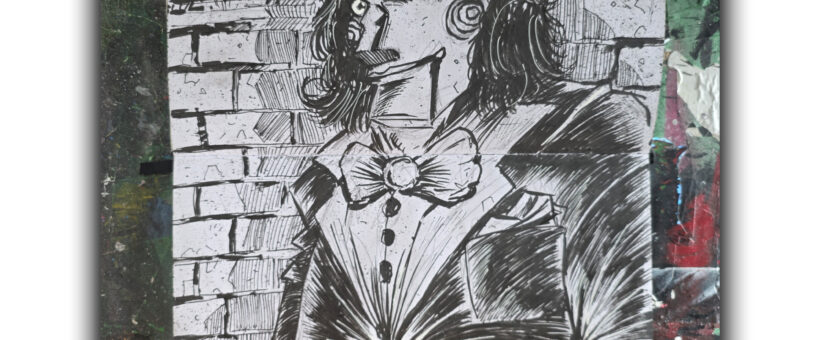 INKTOBER 2020 – DAY 7 – BILLY THE PUPPET (SAW)