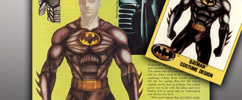 Discovering Character Art with Batman 1989 – Comic Scenes Magazine – and the movie trading cards