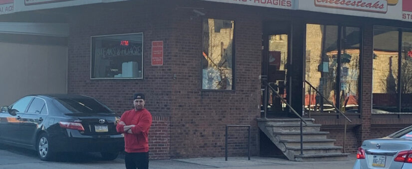 Abners Cheesesteaks – Logo Design in the WILD!