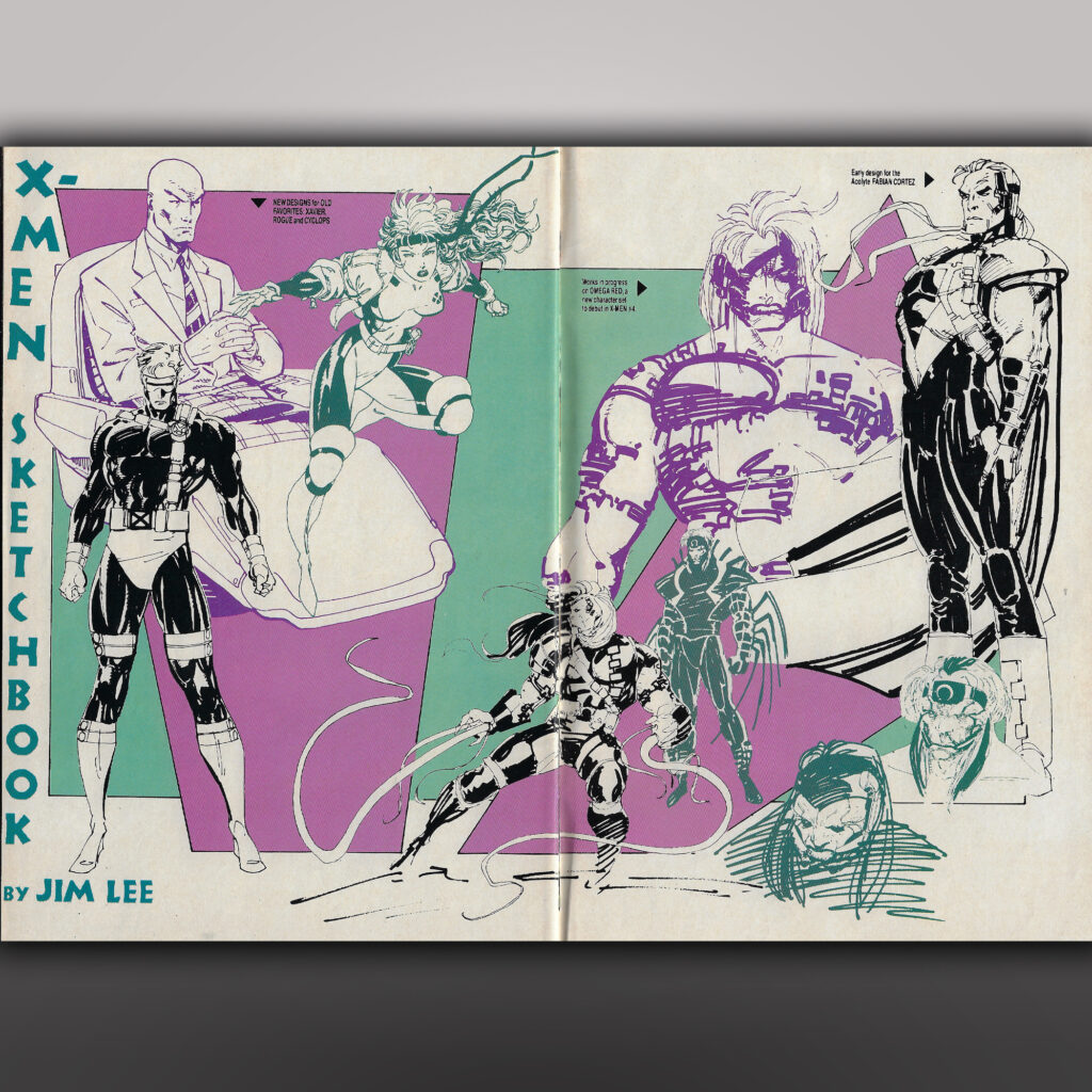 How Jim Lee the X-Men and the greatest selling comic book of all time taught me character design