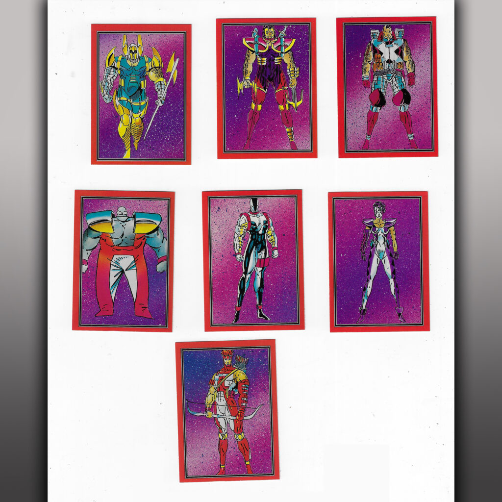 How Rob  Liefeld and some trading cards taught me character design with some cheap 90s Trading Cards