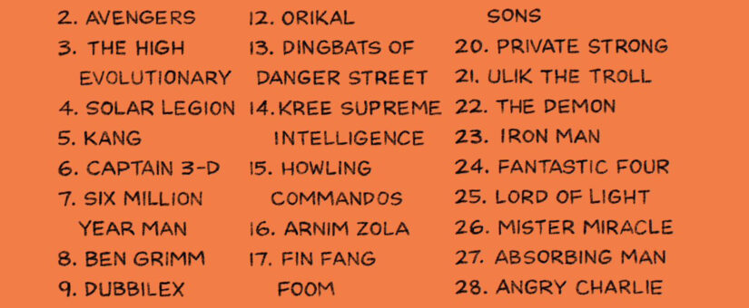 JACKTOBER 2023 PROMPT LIST