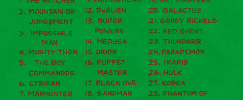 JACKTOBER 2024 PROMPT LIST