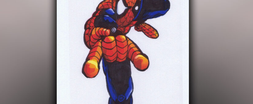 Spider-Man Hall of Heroes T-Shirt Art