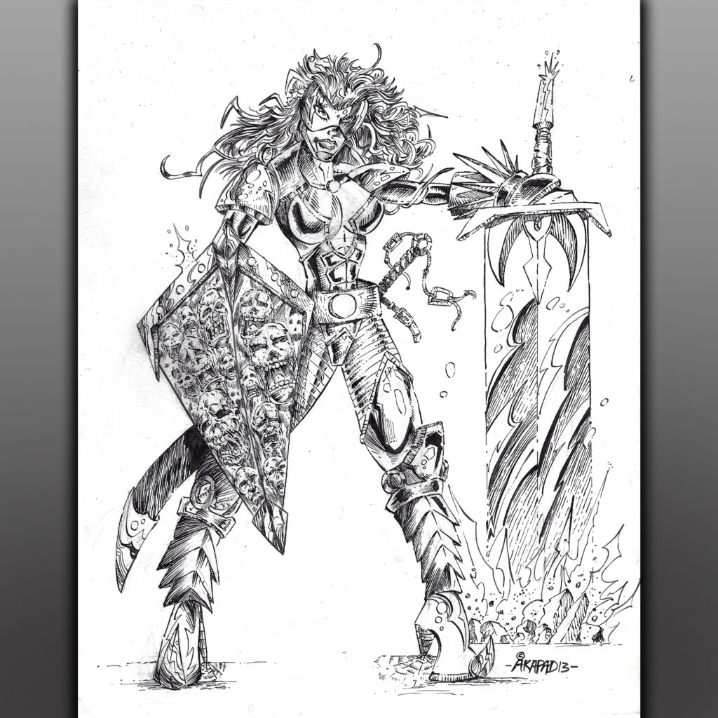 AngeliKa - Character Art - Proposed Todd McFarlane Gift