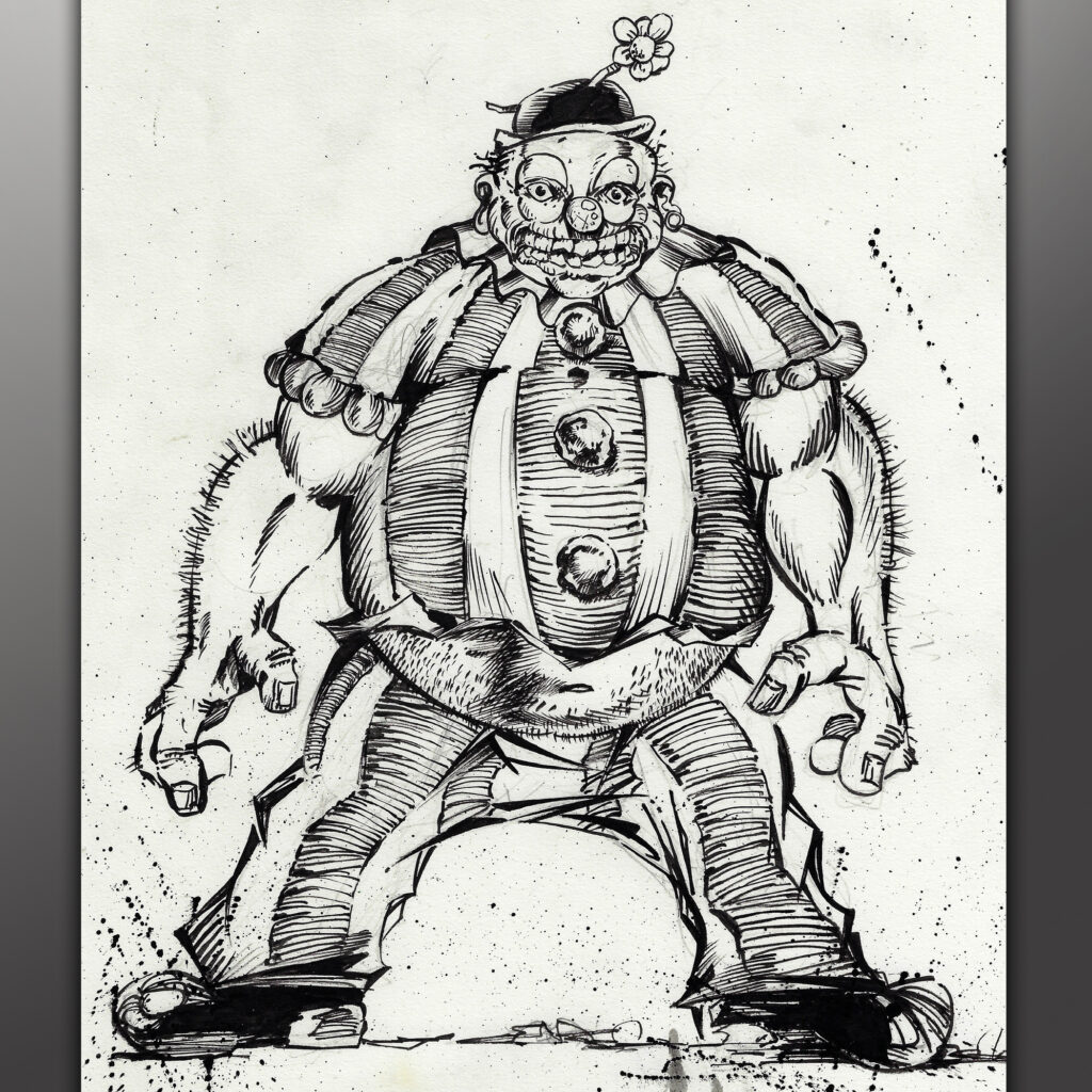 Big Boy - Zombie Clowns - Character Art