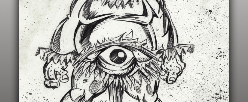 Blind”O” – Zombie Clowns  – Character Art