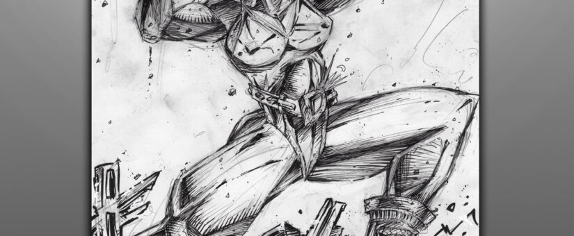 Family Friend as Superhero – Personal Request