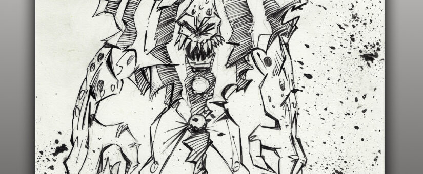 Demon Clown – Zombie Clowns – Character Art