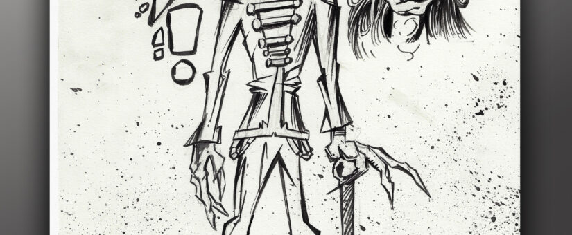 The Ringmaster – Zombie Clowns – Character Art