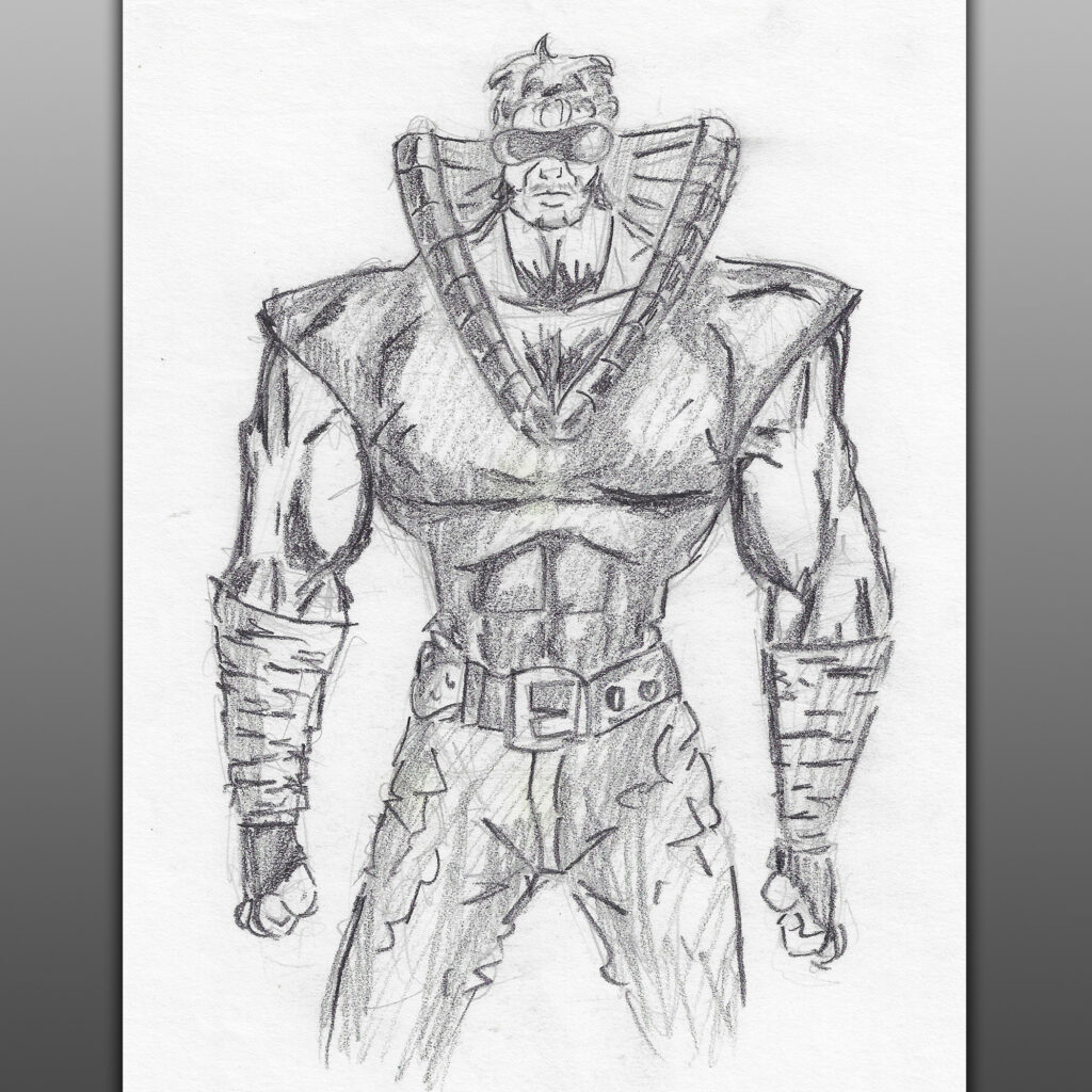 Night Vision V.1 - Concept Pencil Sketch